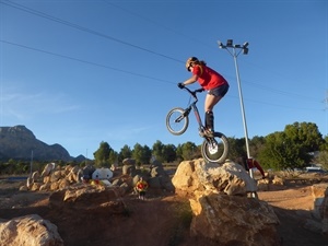 Un stage con los mejores ciclistas de Trial de España,