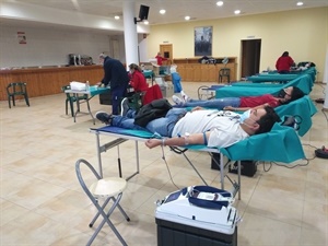 Además de donar sangre los vecinos y vecinas de La Nucía podrán donar un kilo de alimentos