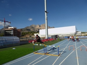 Los atletas están aprendiendo la técnica de dos medallistas olímpicos