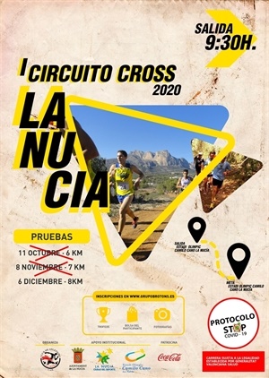 Cartel del Cross de diciembre de La Nucía