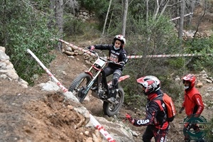 Marcos Combaro ganador en categoría TR2B en un momento de la prueba disputada ayer martes en La Nucía