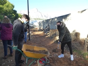 El alumnado del IES La Nucía está realizando un gran trabajo