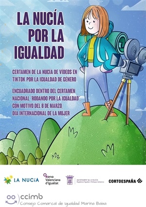 Cartel del Certame de TikTok de Igualdadd 2021