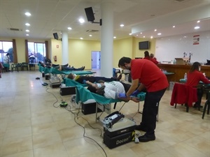 Los donantes de sangre en La Nucía se han incrementado notablemente en 2021