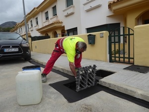 Esta actuación quedó ayer totalmente terminada