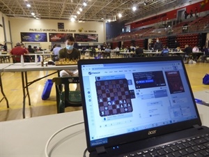 El torneo se retransmitió a través del portal de ajedrez Chess 24