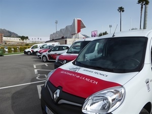El Ayuntamiento de La Nucía ha adquirido 6 nuevos vehículos