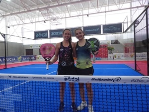 Marta Talaván y Lorena Rufo tras imponerse en la gran final