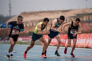 Salida del “Desafío de la hora 60 de Atletismo”