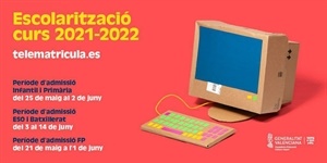 Web de la Conselleria d'Educació para realizar la solicitud de plaza