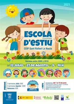 Cartel de l'Escola d'Estiu