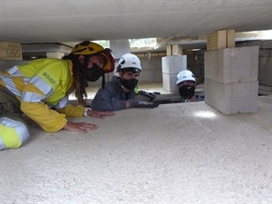 Los alumnos participaron activamente en las prácticas en La Nucía