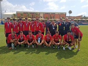 El Juvenil B del CF La Nucía quedó subcampeón