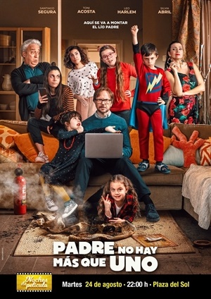 Esta noche se proyectará la película "Padre No Hay Más que Uno"