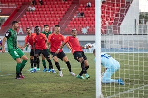 Foto cedida RCD Mallorca. Era el tercer partido del Mallorca en el Estadi Olímpic Camilo Cano