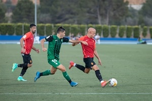 Foto cedida RCD Mallorca. Mollejo fue uno de los jugadores destacados del Mallorca