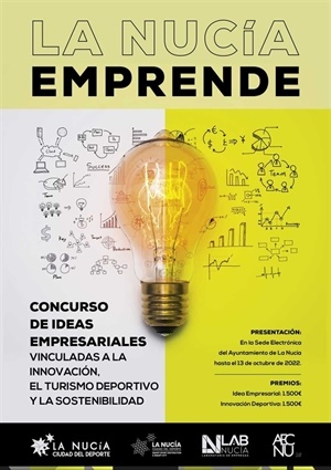 La Nucia Cartel Conc Ideas La Nucia Emprende 2022