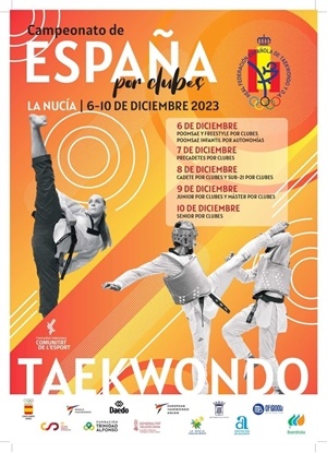 20231130030314La Nucia Cartel Cto Esp Clubes Taekw 2023