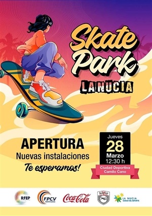 20240326030618La Nucia cartel Skate Park apertura 2024