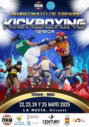 202501230909157. La Nucia cartel Cto Esp Kickboxing may 2025