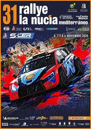 2025012309293811. La Nucia cartel Rallye nov 2025
