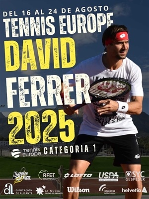 20250730014711La Nucia Cartel Torneo Tenis sub 14 ferrer 2025